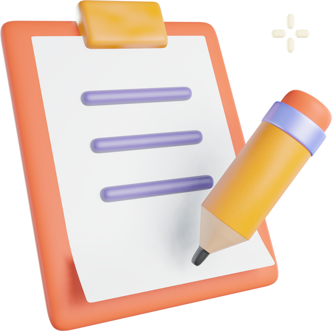 Clipboard writing 3D